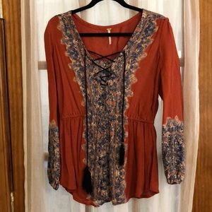 Free People Bohemian Top